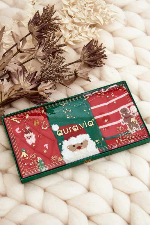 Kalėdinis jaunimo kojinių rinkinys 3 vnt