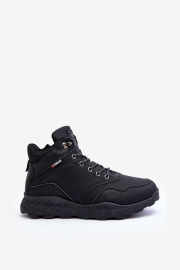 Vyriški izoliuoti trekingo batai, juodi Daviana