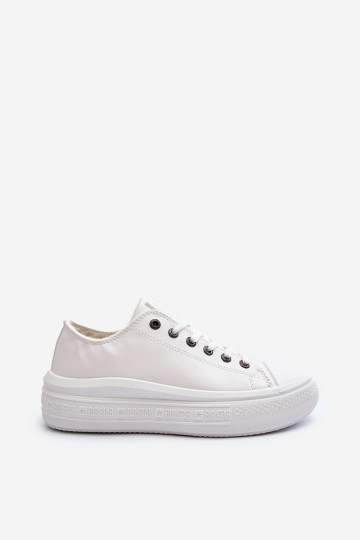 Moteriški izoliuoti žemi sportbačiai White Big Star MM274029