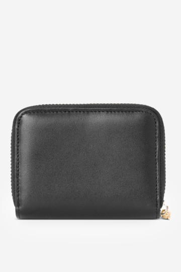 Moteriška natūralios odos piniginė Maža Nobo NPUR-LR0021-C020 Juoda