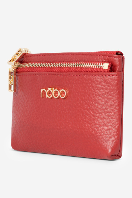 Moteriška odinė piniginė Nobo NPUR-LR0150-C005 Raudona