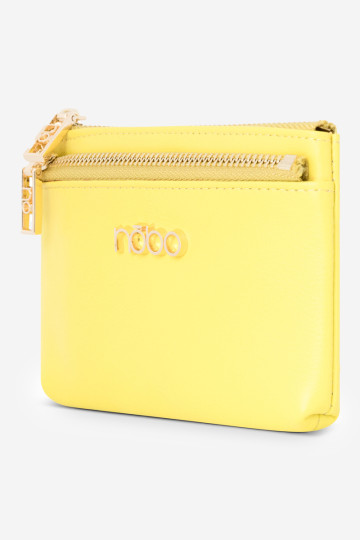 Moteriška odinė piniginė Nobo NPUR-LR0150-C008 Lime 2
