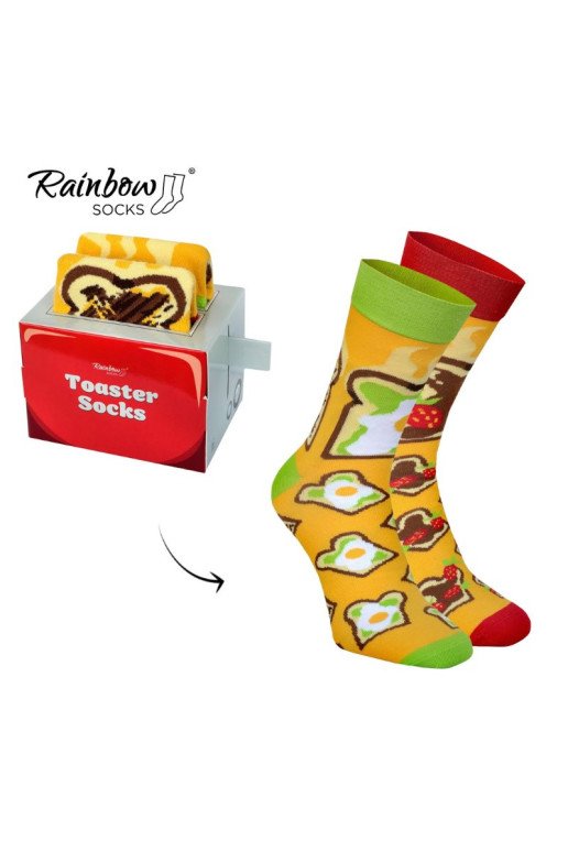 TOASTTER Rainbow Socks 1 pora