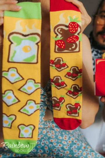 TOASTTER Rainbow Socks 1 pora 2