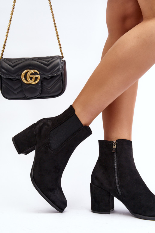 Moteriški auliniai batai juodi Arianti