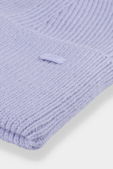 4F moteriška žieminė kepurė 4FAW23ACAPF293-52S violetinė