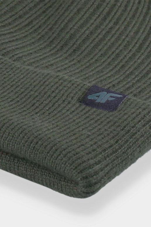 Vyrų žiemos kepurė 4F 4FAW23ACAPM309-43S chaki