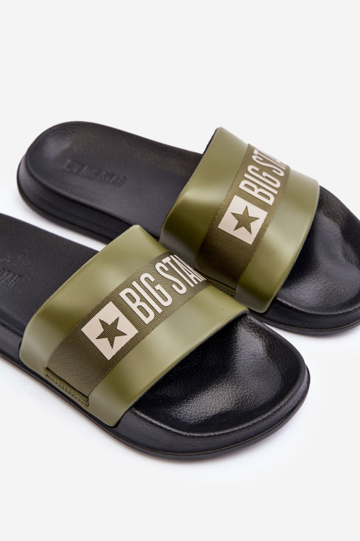 Vyriškos klasikinės šlepetės Big Star LL174458 chaki