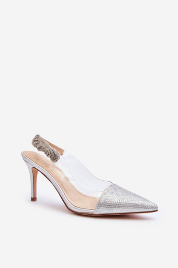 Dekoruoti aukštakulniai D&A MR1966-11 Sidabras