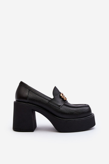 Zazoo 20170 Moteriški Stiletto odiniai pusbačiai Black