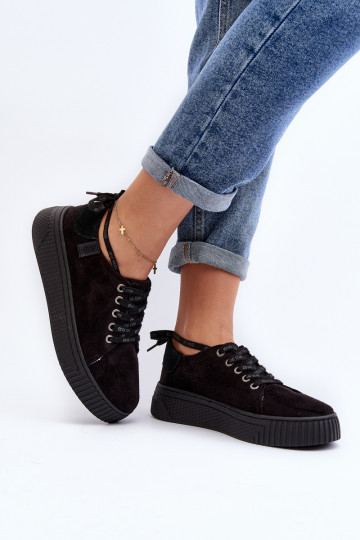 Moteriški batai Big Star NN276005 Memory Foam System Black 2