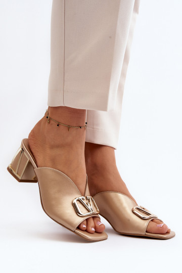 Elegantiškos moteriškos basutės Laura Messi 2771 Gold