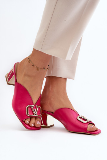 Elegantiškos moteriškos basutės Laura Messi 2771 Fuchsia 2