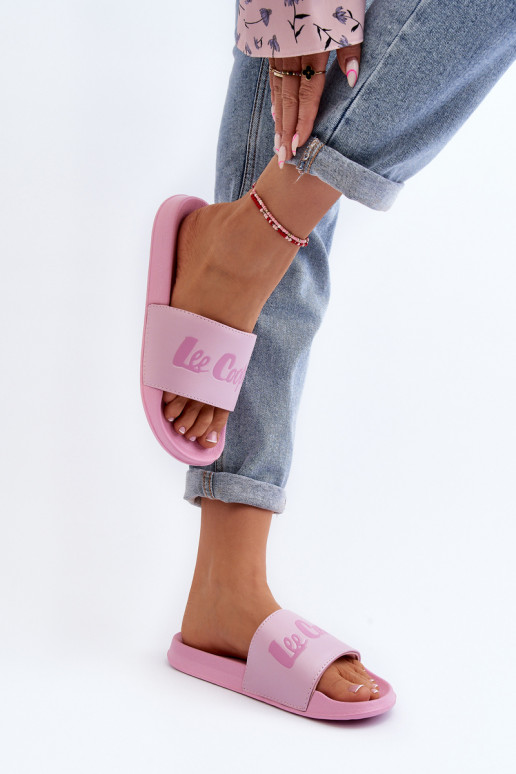 Moteriškos Classic Lee Cooper šlepetės LCW-24-42-2488L Pink
