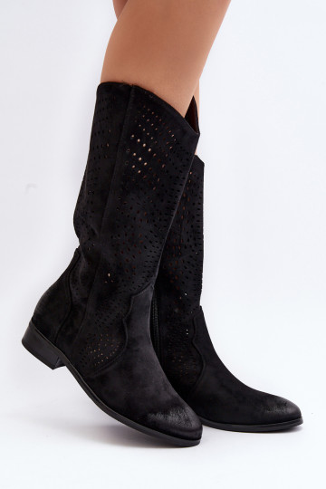 Ažūriniai pusbačiai Juodi Kleorelia