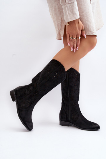 Ažūriniai pusbačiai Juodi Kleorelia 2