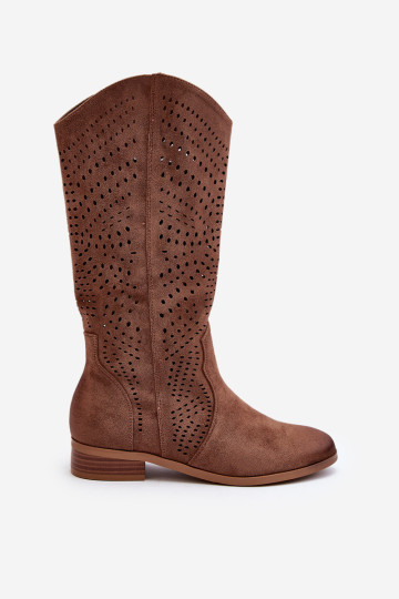 Ažūriniai pusbačiai Rudi Kleorelia