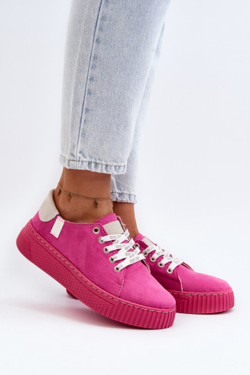 Moteriški MEMORY FOAM SYSTEM BIG STAR sportbačiai NN276004 Fuchsia