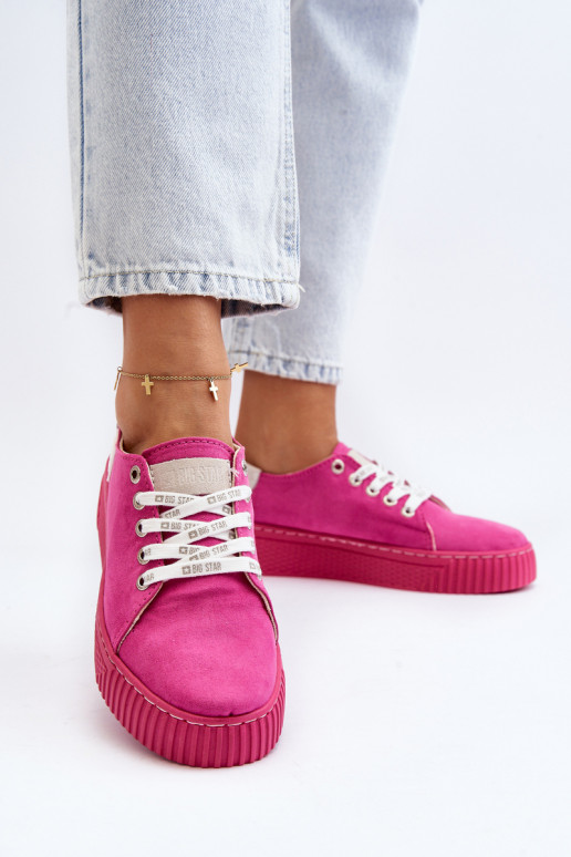 Moteriški MEMORY FOAM SYSTEM BIG STAR sportbačiai NN276004 Fuchsia