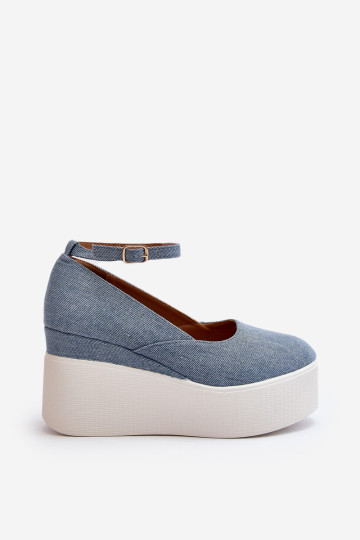 Moterų džinsinės espadrilės Anchor Blue Malla