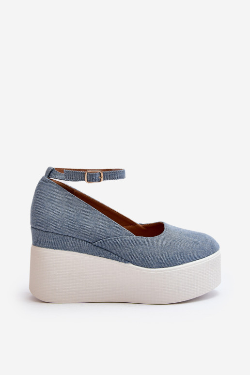 Moterų džinsinės espadrilės Anchor Blue Malla