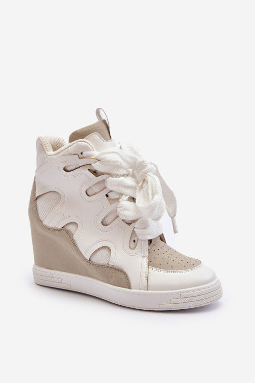 Moteriški sportbačiai Anchor White Leoppa