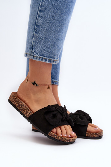 Moteriškos šlepetės su Cocard Black Ezephira