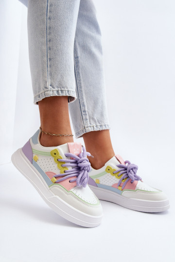 Moteriški eko odos sportbačiai Multicolour Avanalis