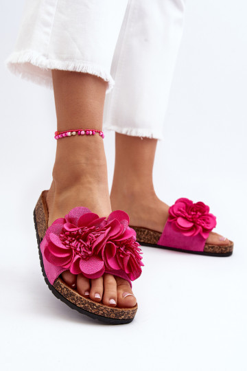 Moterų fuksijų gėlių šlepetės Lulania 2