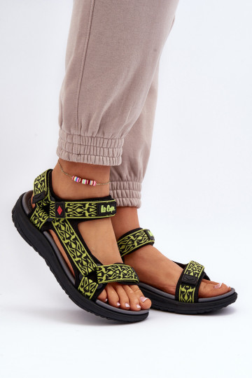 Moteriški Lee Cooper LCW-24-34-2609 Lime Sandalai