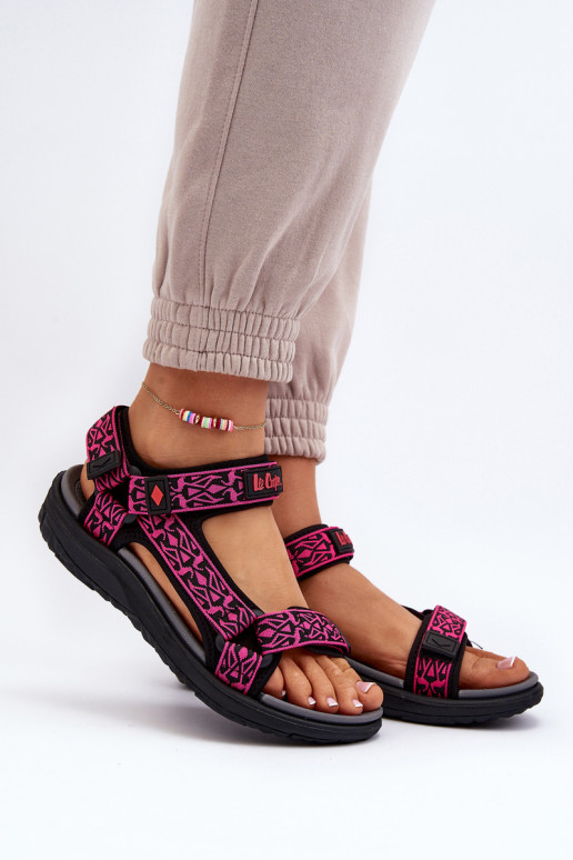 Moteriški Lee Cooper Sandalai LCW-24-34-2608 Fuchsia