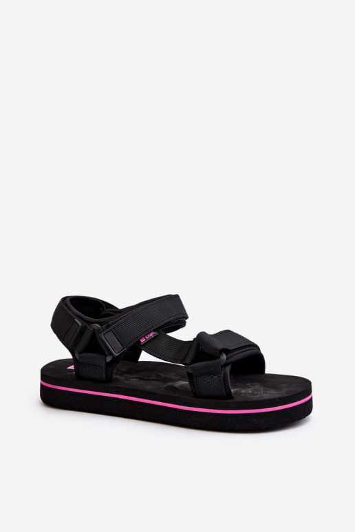 Moteriški Lee Cooper platforminiai sandalai LCW-24-05-2751L Black