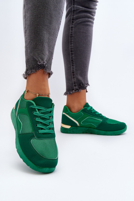 Sportiniai bateliai Moteriški bateliai Green Kleffaria