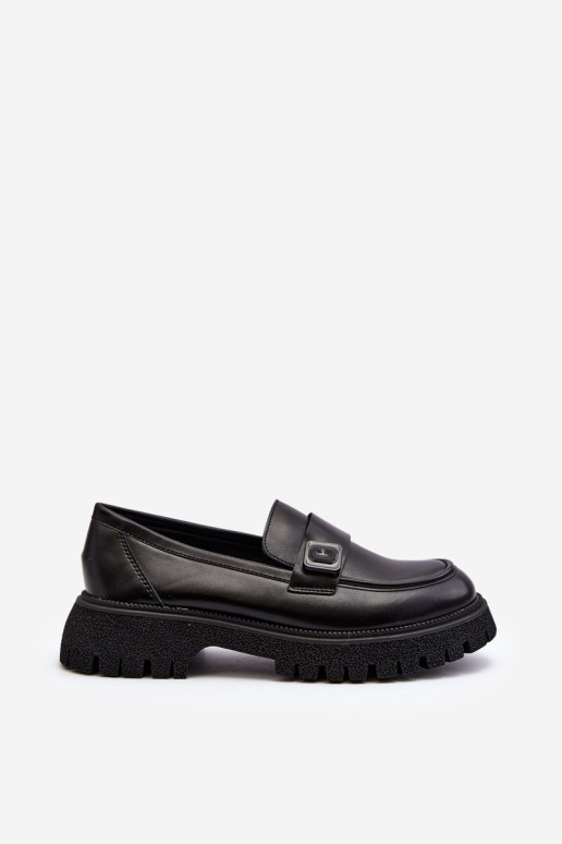 Moteriški apyrankės mokasinai Black Flanila