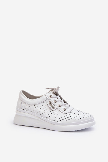 Moteriški odiniai sportbačiai Sportiniai bateliai White Brumia 2