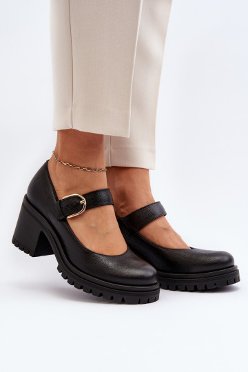 Zazoo 20166 Odinės basutės Juodos spalvos