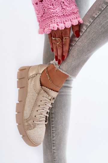 Moteriški odiniai batai Maciejka 05850-22 Light Beige
