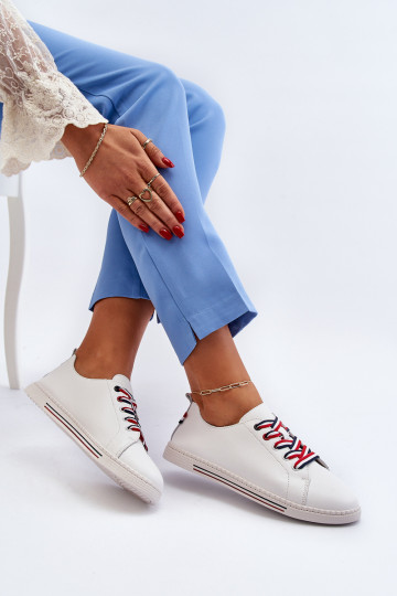 Moteriški odiniai sportbačiai balti Litzy