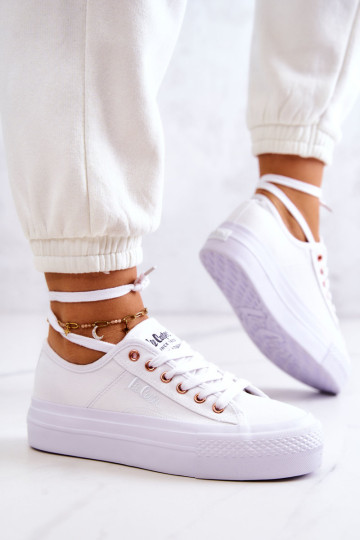 Moteriški sportbačiai Lee Cooper LCW-22-31-0890L balti 2