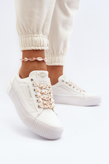 Moteriški sportbačiai Lee Cooper LCW-24-31-2170 balti