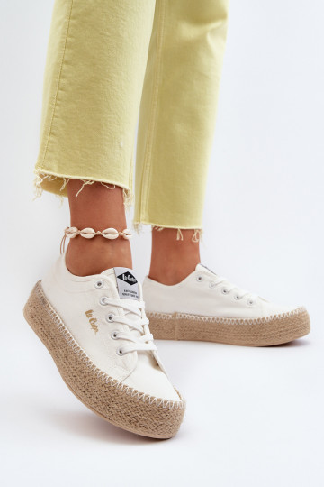 Lee Cooper LCW-24-44-2410 pinti sportbačiai, balti 2