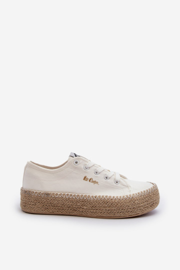 Lee Cooper LCW-24-44-2410 pinti sportbačiai, balti