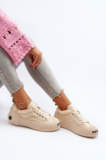 Moteriški sportbačiai GOE NN2N4060 Smėlio spalvos