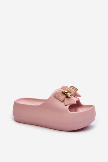 Moteriškos putplasčio šlepetės su lankeliu, Pink Salessa 2