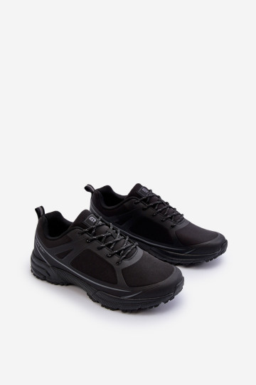 Vyriški treko sportiniai bateliai, juodi Menesio 2