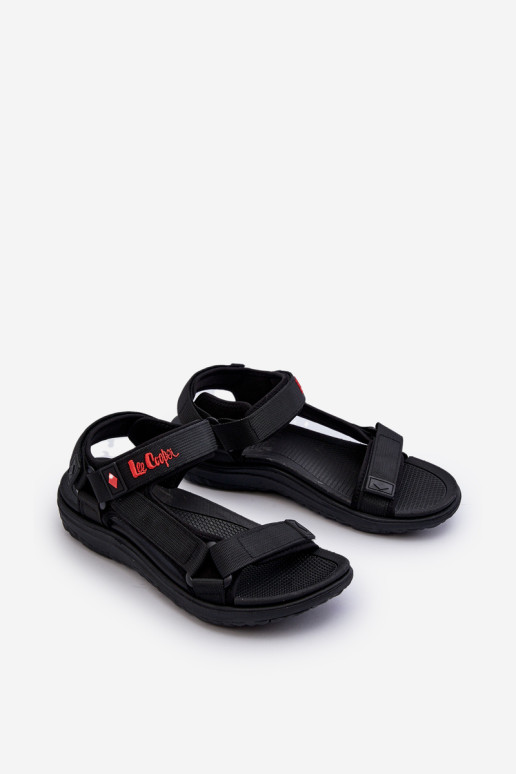 Vyriški sportiniai sandalai Lee Cooper LCW-24-34-2620 juodi