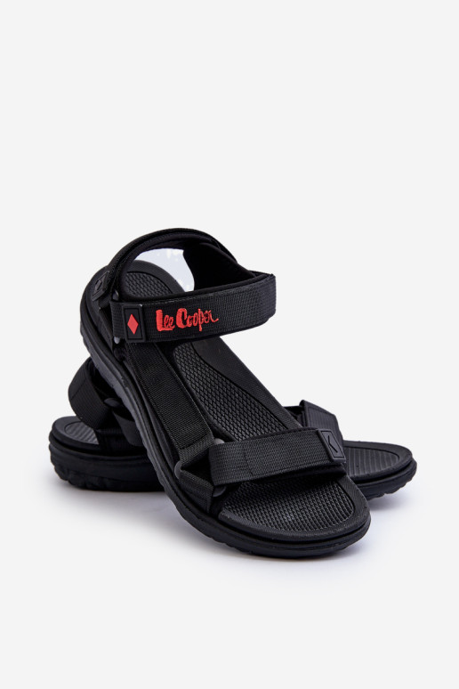 Vyriški sportiniai sandalai Lee Cooper LCW-24-34-2620 juodi