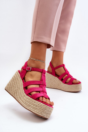 Pleištinės basutės su pyne Fuchsia Gnosis 2