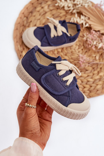 Vaikiški sportbačiai HI-POLY SYSTEM BIG STAR NN374016 tamsiai mėlyni