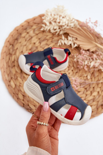 Vaikiškos basutės Big Star NN374210 Tamsiai mėlynos spalvos